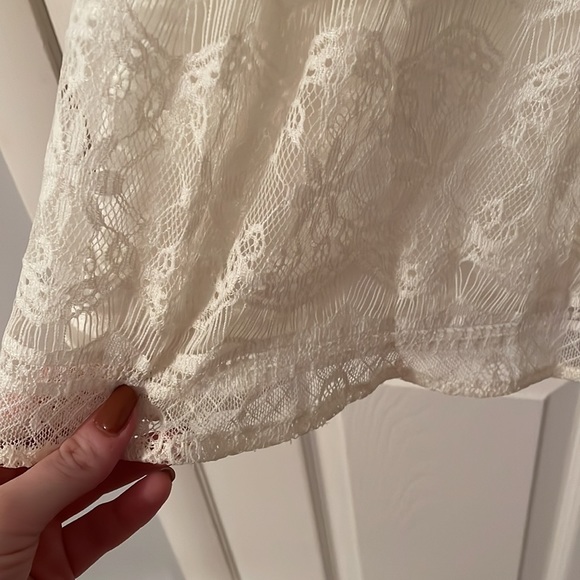 cream dress - Picture 2 of 3